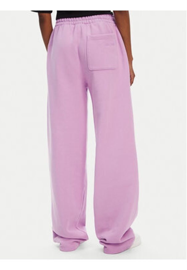 Hugo - HUGO Spodnie dresowe Nolasa_B 50545019 Różowy Loose Fit. Kolor: różowy. Materiał: bawełna