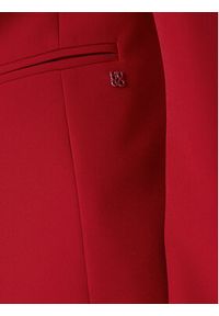 Hugo - HUGO Marynarka Agonia-1 50539976 Czerwony Slim Fit. Kolor: czerwony. Materiał: syntetyk #4