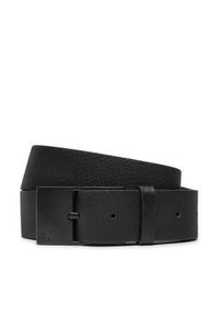 Calvin Klein Jeans Pasek Męski Classic Commercial Belt K50K512607 Czarny. Kolor: czarny. Materiał: skóra