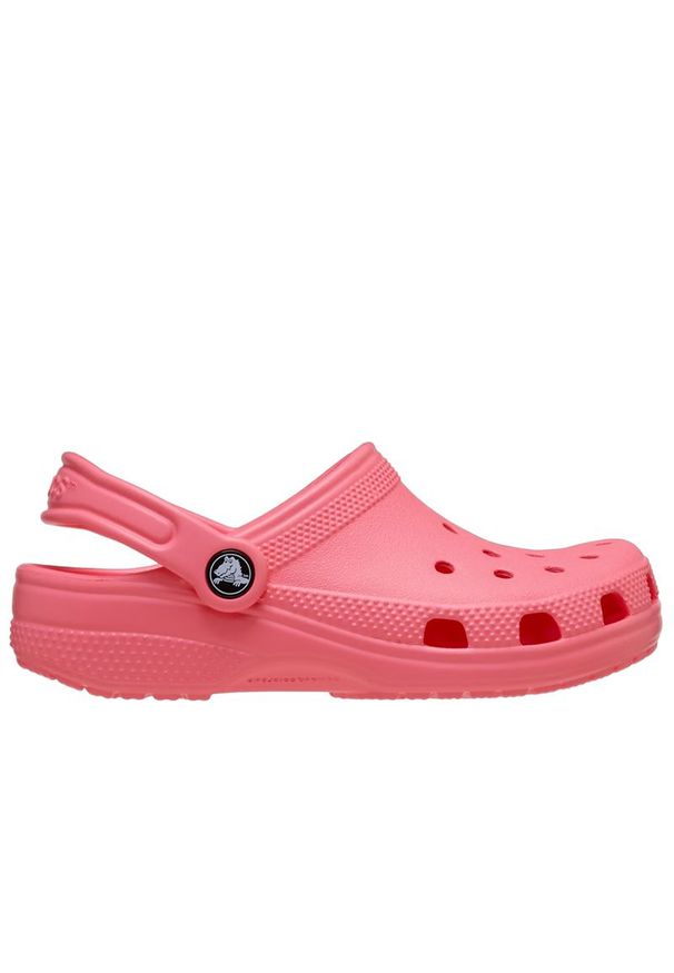 Klapki dziecięce Crocs Classic Clog 206991-6UI - różowe. Kolor: różowy. Sezon: lato. Styl: młodzieżowy
