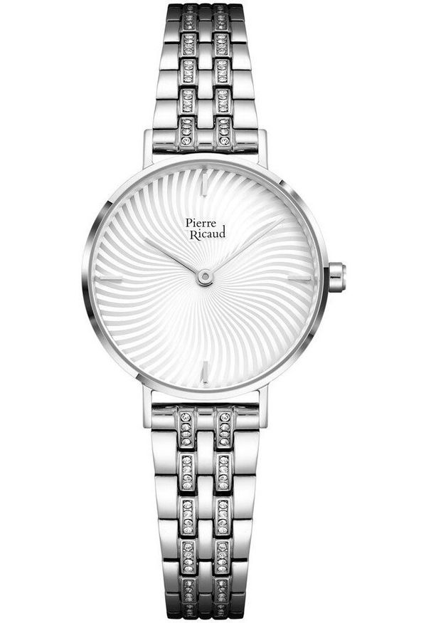Zegarek damski Pierre Ricaud P22170.5113Q srebrny. Kolor: srebrny