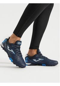 Joma Buty do piłki nożnej Maxima 2303 MAXS2303TF Granatowy. Kolor: niebieski. Materiał: skóra