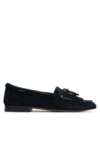 Polo Ralph Lauren Loafersy 818942648001 Czarny. Kolor: czarny. Materiał: zamsz, skóra