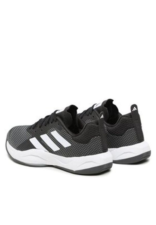 Adidas - adidas Buty na siłownię Rapidmove IF3203 Czarny. Kolor: czarny. Materiał: materiał. Sport: fitness
