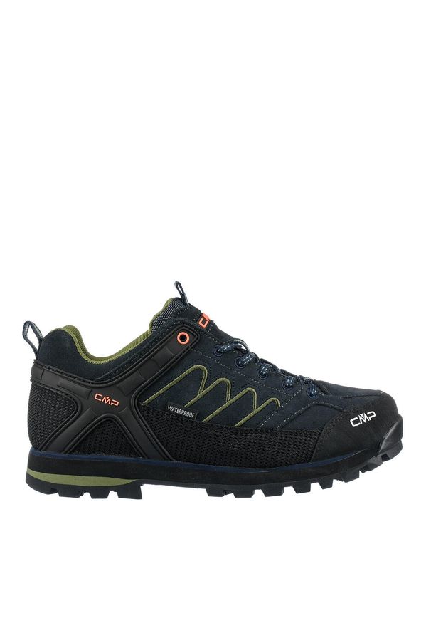 Buty trekkingowe męskie CMP MOON LOW. Kolor: czarny, brązowy, zielony, wielokolorowy. Sport: turystyka piesza