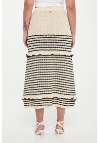 Twinset U&B - Spódnica midi ażurowa TWINSET U&B. Wzór: ażurowy #2