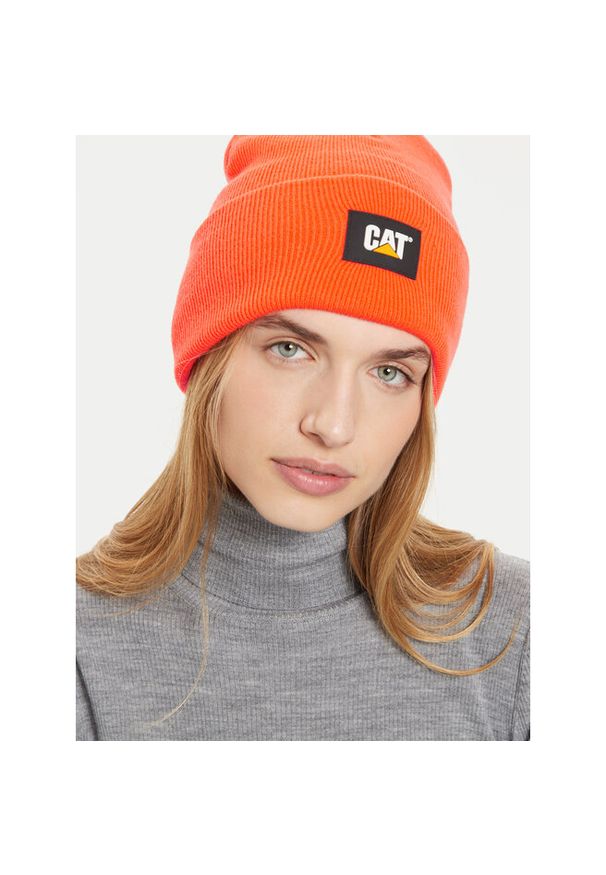 Czapka CAT Footwear. Kolor: pomarańczowy