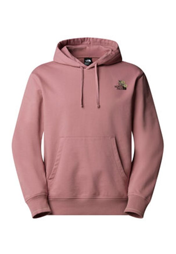 The North Face Bluza Dome Flower NF0A8EGZ Różowy Regular Fit. Kolor: różowy. Materiał: bawełna