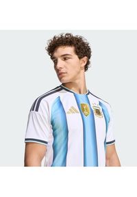 Adidas - adidas Koszulka techniczna Argentina 26 Home Replica JM8396 Błękitny Slim Fit. Kolor: niebieski. Materiał: syntetyk #3
