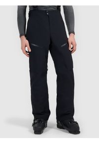4f - 4F Spodnie narciarskie z szelkami membrana 15000 męskie - czarne L. Kolor: czarny. Materiał: materiał. Technologia: Thinsulate. Sezon: zima. Sport: narciarstwo #2