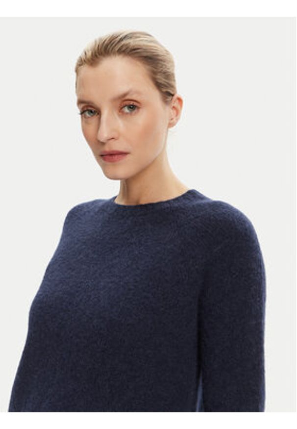 Weekend Max Mara Sweter Ghiacci 2525366151 Niebieski Regular Fit. Kolor: niebieski. Materiał: wełna