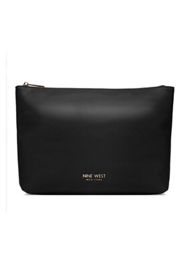 Nine West Torebka CEO-Bleeker Petal-LDA8699A Czarny. Kolor: czarny. Materiał: skórzane