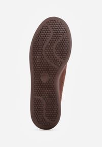 Born2be - Brązowe Sneakersy Ażurowe Sznurowane Telalina. Okazja: na co dzień. Kolor: brązowy. Wzór: ażurowy #3
