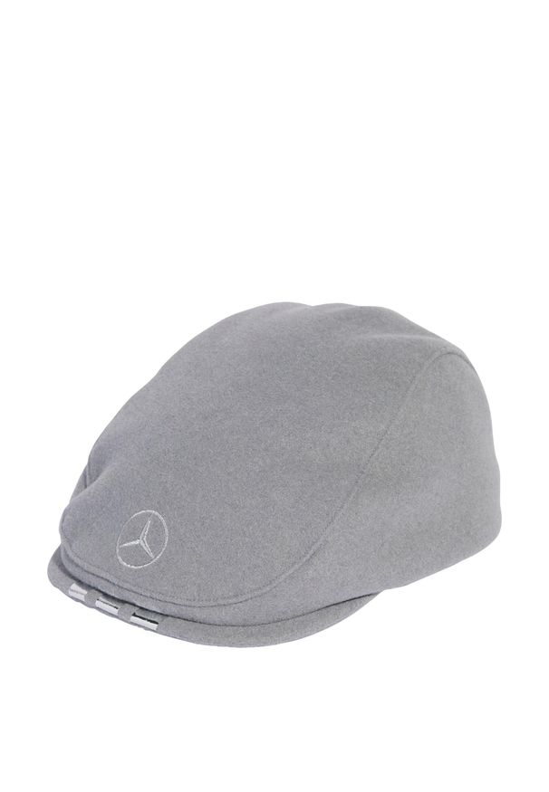 Adidas - Czapka typu flat cap Mercedes - AMG Petronas Formula One Team Silver Arrows. Kolor: szary