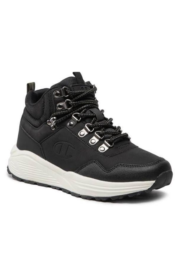 Buty do chodzenia dla dzieci Champion Climb Rx Mid B Gs. Kolor: czarny. Materiał: syntetyk, tkanina, materiał. Szerokość cholewki: normalna. Sport: turystyka piesza