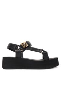 Sandały Tory Burch. Kolor: czarny. Obcas: na platformie