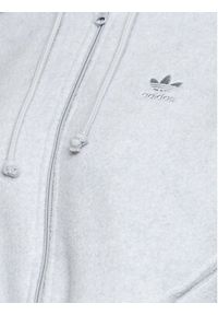 Adidas - adidas Bluza Loungewear HL9140 Szary Relaxed Fit. Kolor: szary. Materiał: bawełna #6
