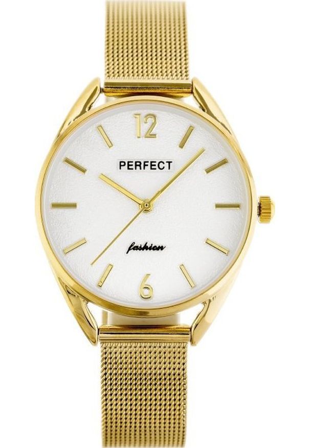 Zegarek Perfect ZEGAREK DAMSKI złoty PERFECT F347 (zp953b) + BOX. Kolor: złoty