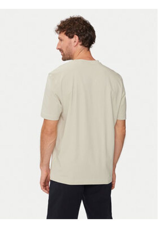 BOSS - Boss T-Shirt Tchup 50473278 Beżowy Relaxed Fit. Kolor: beżowy. Materiał: bawełna
