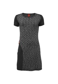 ZONE PERFECT - Sukienka damska LOAP Mapsa Szaro-Czarna, S. Kolor: czarny. Typ sukienki: sportowe. Styl: sportowy #1