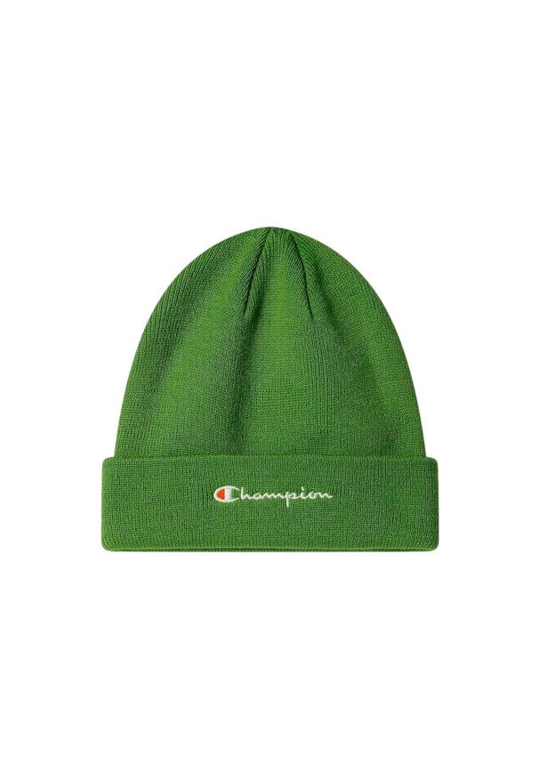 Czapka Champion Beanie Cap 806064. Kolor: zielony. Sezon: zima, jesień