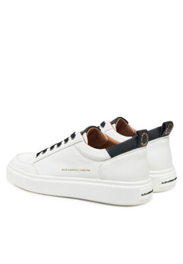 Alexander Smith Sneakersy Bond ASBBBDM 3297 Biały. Kolor: biały. Materiał: skóra