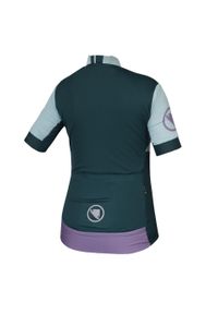 ENDURA - Koszulka rowerowa damska Endura FS260 Print W. Kolor: fioletowy, niebieski, wielokolorowy. Wzór: nadruk. Sport: kolarstwo