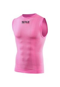 SIXS - Tank top Sixs SMX. Kolor: różowy. Długość rękawa: bez rękawów. Sport: kolarstwo, fitness #1