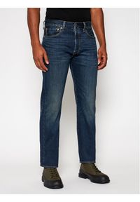 Levi's® Jeansy 501® 00501-3061 Granatowy Original Fit. Kolor: niebieski