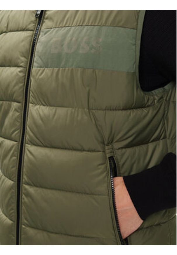 BOSS Kamizelka H-Cenito 50518375 Zielony Regular Fit. Kolor: zielony. Materiał: syntetyk