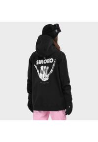SIROKO - Kurtka narciarsko-snowboardowa damska W3-W North Ice. Kolor: czarny. Materiał: softshell, materiał. Sezon: zima. Sport: narciarstwo, snowboard #2