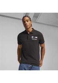 Koszulka Polo Sportowa Męska Puma Bmw Mms Ess. Typ kołnierza: polo. Kolor: czarny. Styl: sportowy