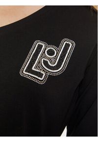 Liu Jo Sport Bluzka TF4211 JS088 Czarny Regular Fit. Kolor: czarny. Materiał: bawełna. Styl: sportowy #2