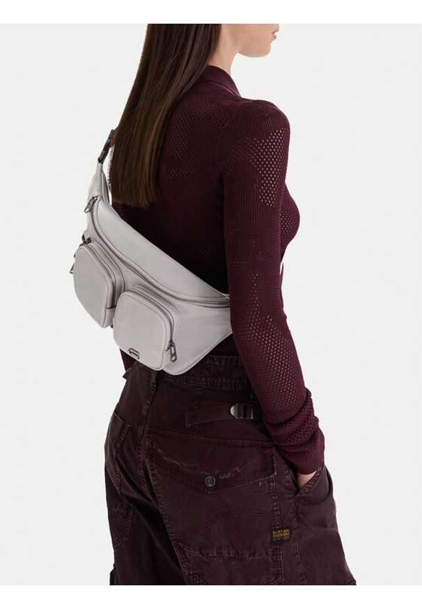 G-Star RAW - G-Star Raw Torebka EO-LDA8478 Szary. Kolor: szary. Materiał: materiał