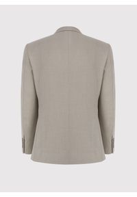 Pako Lorente - PAKO LORENTE – Beżowa marynarka męska. Okazja: na co dzień. Kolor: beżowy. Materiał: jeans, elastan, wiskoza, poliester. Styl: casual #4