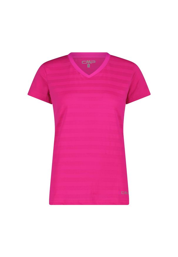 Koszulka damska turystyczna CMP 31T7666. Kolor: czerwony. Sport: turystyka piesza