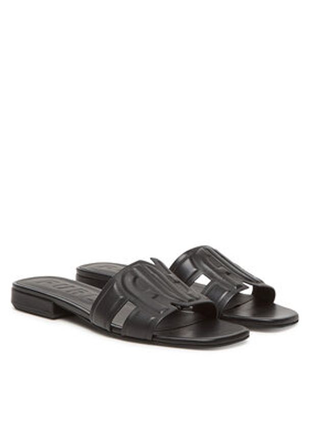 Furla Klapki Summer YJ34SUM X30000 O6000 Czarny. Kolor: czarny. Materiał: skóra