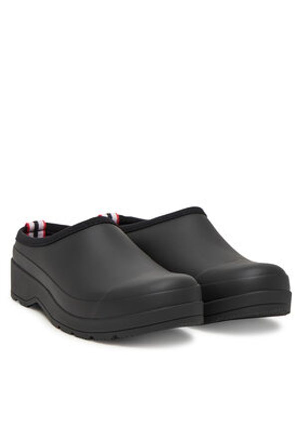 Hunter Klapki WFF1002RMA Czarny. Kolor: czarny
