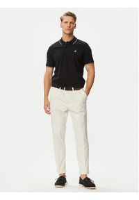 Beverly Hills Polo Club Polo P-SS26M-P42561 Czarny Regular Fit. Typ kołnierza: polo. Kolor: czarny. Materiał: bawełna #2