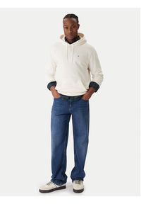 Tommy Jeans Bluza DM0DM20742 Écru Regular Fit. Materiał: bawełna #4