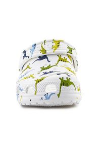 Buty do chodzenia dla dzieci Crocs Character Print Clog. Kolor: biały. Materiał: materiał, syntetyk. Wzór: nadruk