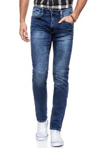 Mustang - SPODNIE MĘSKIE MUSTANG Oregon Tapered K DENIM BLUE 1006064 5000 683. Stan: obniżony #6