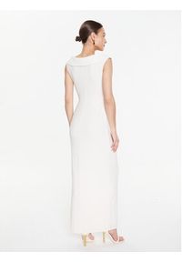 Lauren Ralph Lauren Sukienka wieczorowa 253863940001 Écru Slim Fit. Materiał: syntetyk. Styl: wizytowy #3