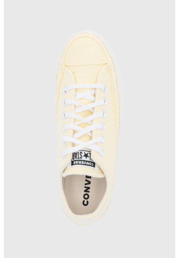 Converse - Tenisówki. Nosek buta: okrągły. Zapięcie: sznurówki. Kolor: żółty