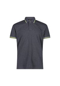 Polo CMP. Typ kołnierza: polo. Kolor: niebieski, wielokolorowy, czarny. Styl: sportowy #1