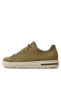 Birkenstock Sneakersy Bend 1027707 Khaki. Kolor: brązowy. Materiał: materiał #5