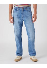 Wrangler - WRANGLER FRONTIER MĘSKIE SPODNIE JEANSOWE JEANSY BLUE BILL W16VEH40O 112330961