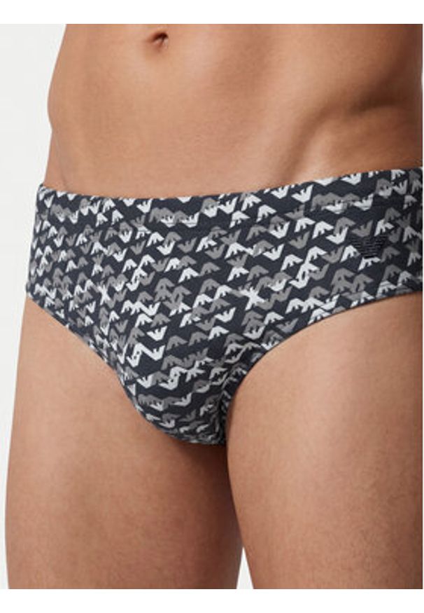 Emporio Armani Kąpielówki EM000575 AF20437 FB356 Czarny. Kolor: czarny. Materiał: syntetyk