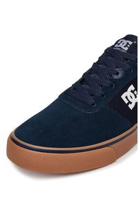 DC Shoes Tenisówki AW247501 Granatowy. Kolor: niebieski. Materiał: skóra, zamsz #6