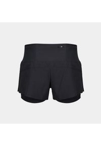 Spodenki do biegania damskie Inov-8 Trailfly Ultra 3 2in1 Short. Kolor: czarny